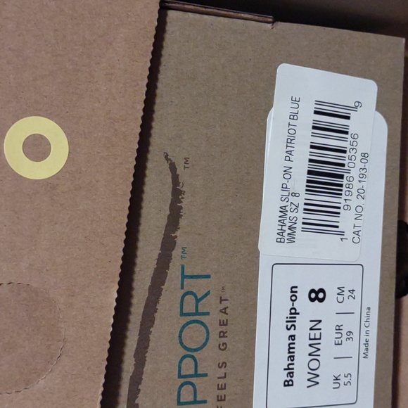 👣SPENCO Patriot Blue Bahama Slip-On Sneaker - Picture 9 of 9